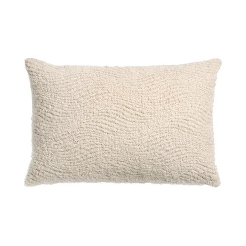 Pudebetræk Wave 60x40 cm Off-white