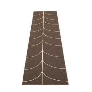 Vævet Tæppe Leif Dark Brown 70x270 cm