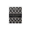 Backgammon Lakeret Black