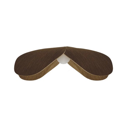 Lampeskærm Forget Me Not Large i mørk eg