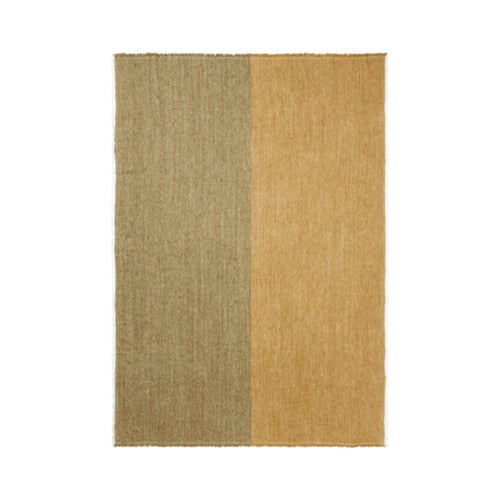 Pila Linned tæppe Khaki/Aged Gold