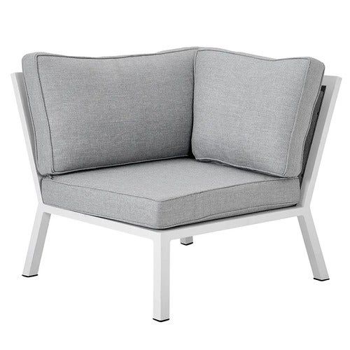 Belfort hjørnestykke   inklusive puder hvid / Peral Grey