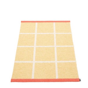 Vævet Tæppe Criss Pop Pale Yellow