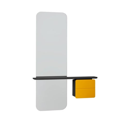 One More Look Spejl sort eg/ Nuance Orange