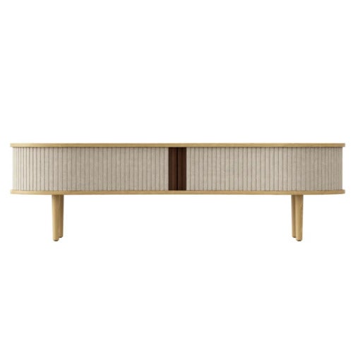 Audacious TV-bord Eg/White Sands