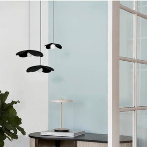 Lampeskærm Forget Me Not Large i sort