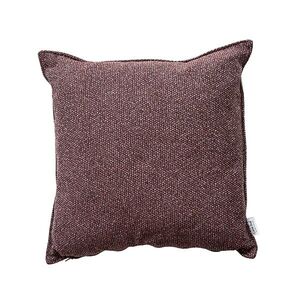 Wove Ornamental Pude 50X50 cm Mørk Bordeaux 