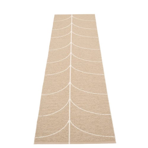 Vævet Tæppe Leif Light Nougat 70x270 cm