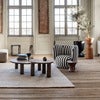 Rico Lounge lænestol Louisiana - Sand/Black