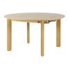 Comfort Circle Spisebord med udtræk 132-202x132 Oak