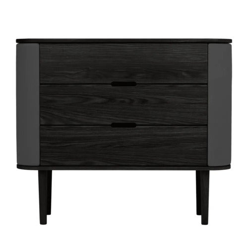 Treasures kommode i sort eg/Shadow