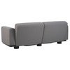 Bolster sofa Antracit / Teddy Grey