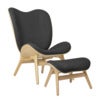 A Conversation Piece Ottoman Fodskammel Oak/Shadow