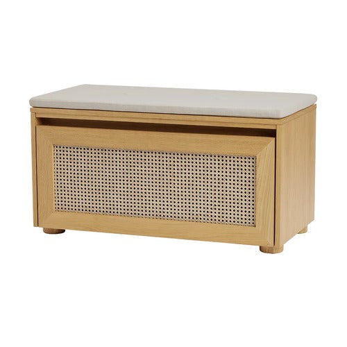 Opbevaringsbænk Hideaway Cane – White Sands