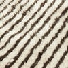 Kami knudret tæppe 80x120 cm - off-white/kaffe