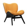 A Conversation Piece Hvilestol Black Oak/Tangerine
