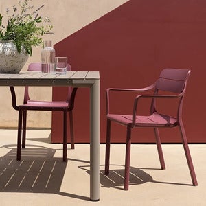 Cassia stol med armlæn Antracite 