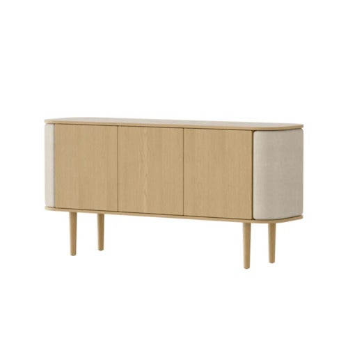  Treasures skab med 3 låger Eg/White Sands