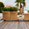 Arch sofabord teak 