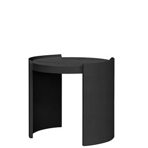 Oakland sidebord Ø55 cm Sort