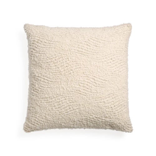 Pudebetræk Wave 50x50 cm Off-white