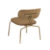 Curious Lounge Chair Eg/Messing Sugar Brown