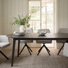Filippa spisebord oval 170-210x105 cm mørkebrun eg