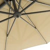 Cliento parasol 350 cm Antracit / Grey