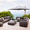 Capture 2-personers venstre modul Taupe