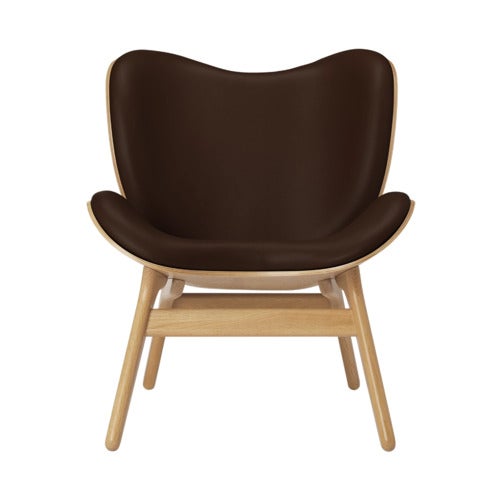 A Conversation Piece HvilestolOak/Hope Leather Brown