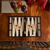 Backgammon Lakeret Black