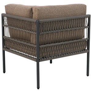 Reno hjørnestykke Sort / Raw Peanut