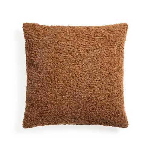 Pudebetræk Wave 50x50 cm Cinnamon