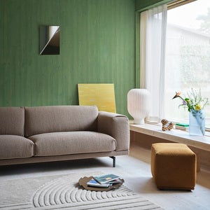Rest Sofa 2-personers - Metalbase/Hearth6/Sort