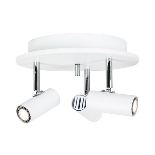 Cato Triospot Mat hvid