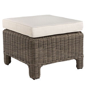 Layton Fodskammel Polyrattan Artwood