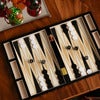 Backgammon Lakeret Black