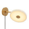 Asteria Wall Kort væglampe Ø15 cm Pearl White