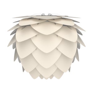 Aluvia Lampeskærm Ø40 cm Pearl White