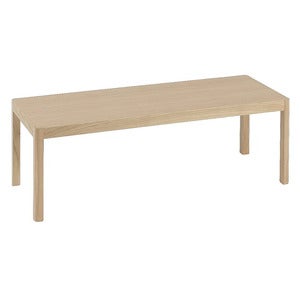 Workshop sofabord 43 x 120 cm - Oak Veneer Oak