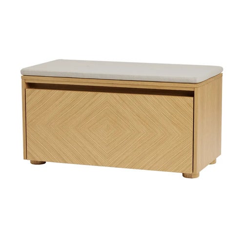 Opbevaringsbænk Hideaway Gitter – White Sands