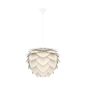 Aluvia lampeskærm Ø 59 cm Pearl White