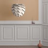 Aluvia Lampeskærm Ø40 cm Pearl White