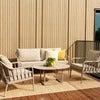 Coleville 3-sitzer-sofa Khaki/Burlap Beige