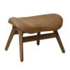 A Conversation Piece Ottoman Fodskammel Dark Oak/Sugar Brown