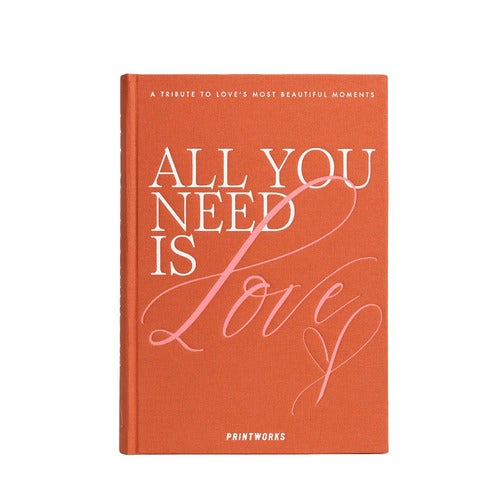 Photo Book All You Need is Love, Orange
