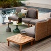 Arch sofabord teak 