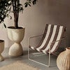 Desert Lounge Lænestol Cashmere/Off-white/Chocolate