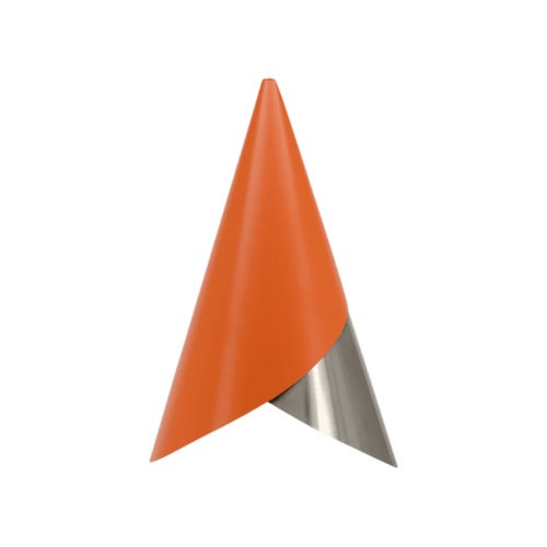 Cornet Lampeskærm Nuance Orange/Steel