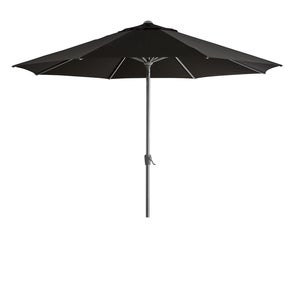 ABRIOLA - Parasol Ø330 cm-sort